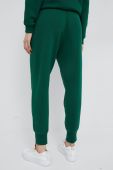Спортивні штани Polo Ralph Lauren жіночі колір зелений однотонні
