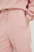 Спортивні штани American Vintage жіночі колір рожевий меланж