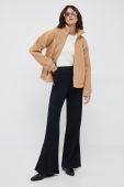 Штани United Colors of Benetton жіночі колір чорний широке висока посадка (2755994)