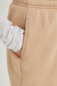 Спортивні штани American Vintage жіночі колір коричневий однотонні