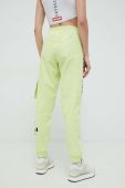 Штани LaBellaMafia жіночі колір жовтий з принтом