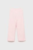 Дитячі спортивні штани Guess колір рожевий однотонні (2420961)
