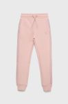 Дитячі спортивні штани Guess колір рожевий однотонні (2496774)