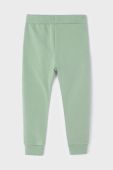 Дитячі спортивні штани Mayoral колір зелений однотонні (2516270)