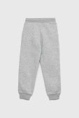 Дитячі спортивні штани Tommy Hilfiger колір сірий з аплікацією