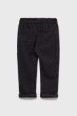 Дитячі штани United Colors of Benetton колір чорний однотонні (2630483)