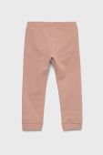 Дитячі спортивні штани United Colors of Benetton колір рожевий однотонні (2737071)