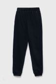 Дитячі спортивні штани Pepe Jeans колір синій однотонні