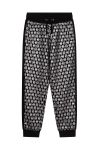 Дитячі спортивні штани Michael Kors колір чорний візерунок (2617630)