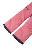 Дитячі штани Reima колір рожевий