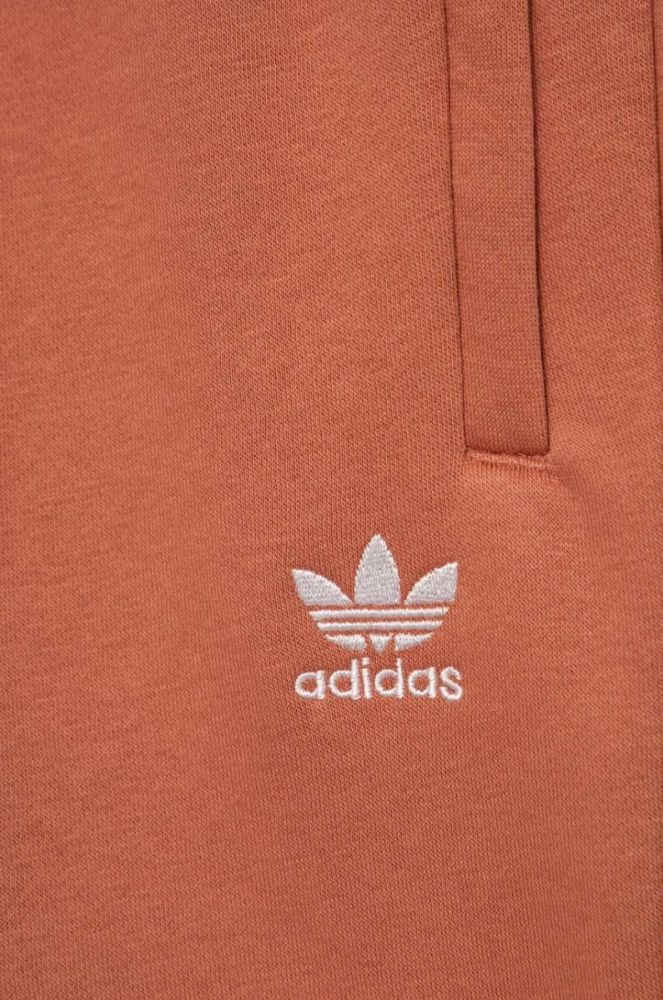 Дитячі спортивні штани adidas Originals колір помаранчевий однотонні фото 3