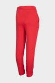 Дитячі спортивні штани 4F колір червоний однотонні