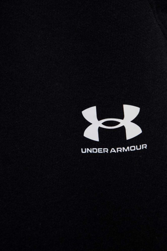 Дитячі спортивні штани Under Armour колір чорний однотонні (2669423) фото 3