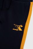 Дитячі спортивні штани Diadora з принтом колір темно-синій