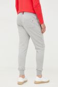 Бавовняні спортивні штани Tommy Hilfiger чоловічі колір сірий з аплікацією (2462994)