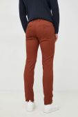 Штани Tommy Hilfiger чоловічі колір чорний облягаюче Штани Tommy Hilfiger чоловічі колір чорний облягаюче
