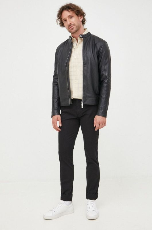 Штани Tommy Hilfiger чоловічі колір чорний фасон chinos (2467601) фото 2