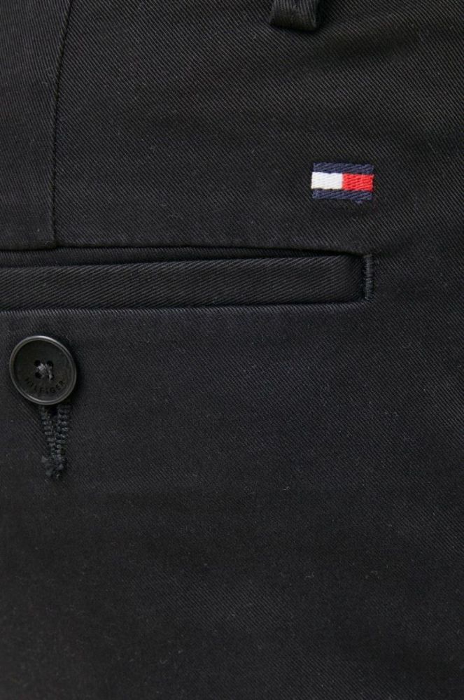Штани Tommy Hilfiger чоловічі колір чорний фасон chinos (2467601) фото 5