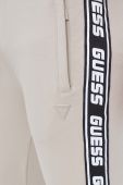 Спортивні штани Guess колір коричневий з принтом (3532350)