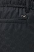 Вовняні штани Emporio Armani чоловічі колір чорний пряме (2666271) Вовняні штани Emporio Armani чоловічі колір чорний пряме (2666271)