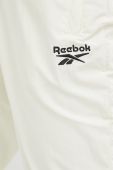 Спортивні штани Reebok Classic чоловічі колір бежевий з принтом