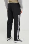 Спортивні штани adidas чоловічі колір чорний з аплікацією (2523274)