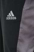 Спортивні штани adidas Performance чоловічі колір чорний з принтом