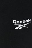 Спортивні штани Reebok чоловічі колір чорний з принтом