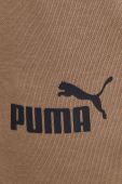 Спортивні штани Puma колір коричневий з принтом
