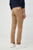 Штани PS Paul Smith чоловічі колір бежевий фасон chinos Штани PS Paul Smith чоловічі колір бежевий фасон chinos