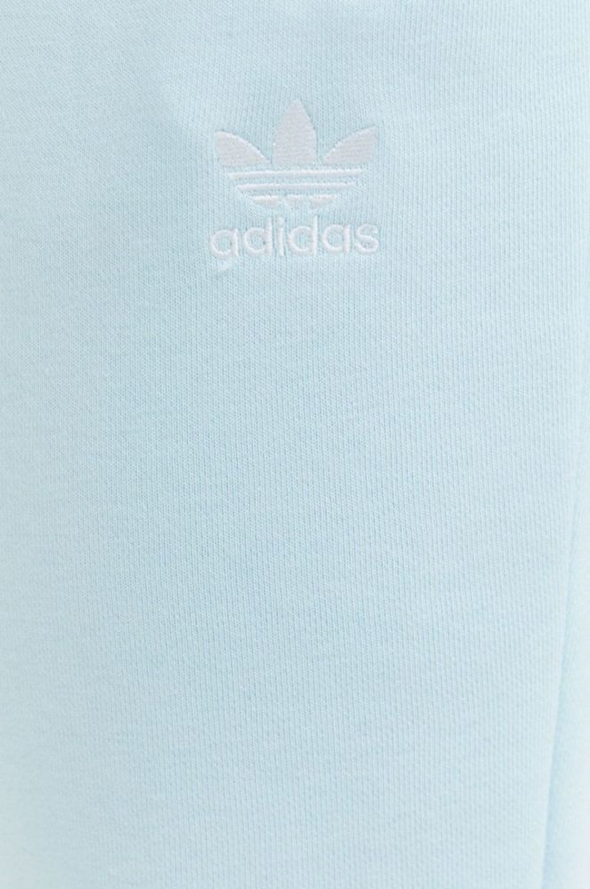 Спортивні штани adidas Originals чоловічі однотонні колір блакитний фото 4