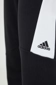 Спортивні штани adidas Performance чоловічі колір чорний візерунок