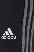 Спортивні штани adidas чоловічі колір чорний візерунок