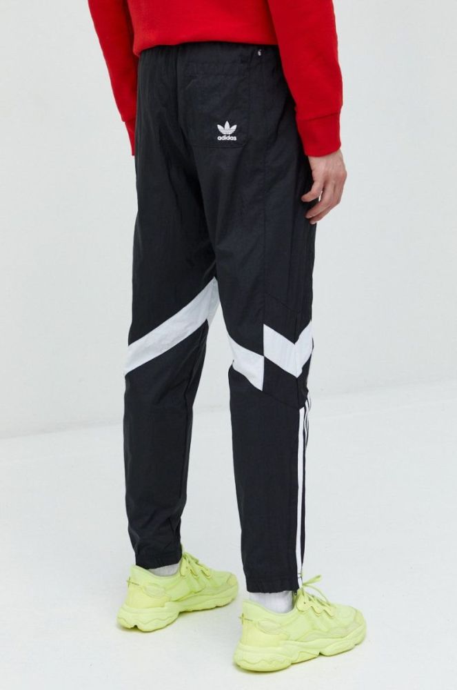 Спортивні штани adidas Originals чоловічі колір чорний з аплікацією (2695113) фото 3