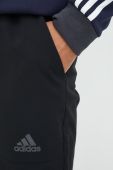 Штани adidas чоловічі колір чорний однотонні (2691758)