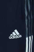 Штани для тренувань adidas Performance Tiro чоловічі колір синій з аплікацією