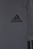 Спортивні штани adidas чоловічі колір сірий однотонні (2685409)