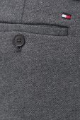 Штани Tommy Hilfiger чоловічі колір сірий облягаюче (2609357)