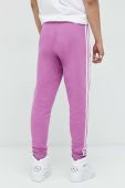 Спортивні штани adidas Originals чоловічі колір рожевий з аплікацією