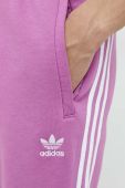 Спортивні штани adidas Originals чоловічі колір рожевий з аплікацією
