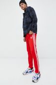 Спортивні штани adidas Originals чоловічі колір червоний візерунок (2733291)
