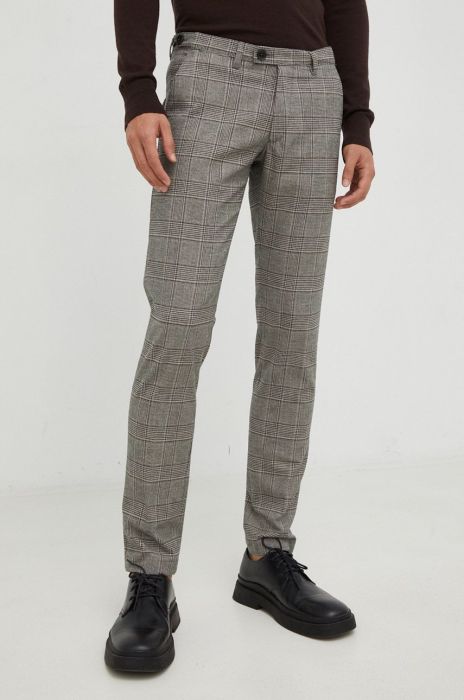 Штани Drykorn чоловічі колір зелений прямі (2722812) Штани Drykorn чоловічі колір зелений прямі (2722812)