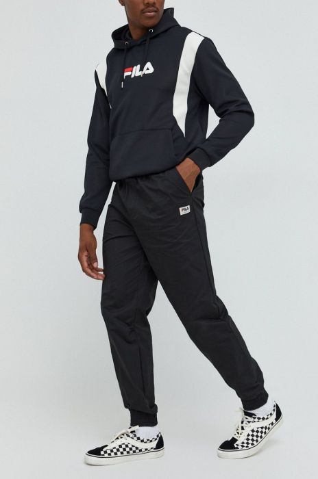 Штани Fila чоловічі колір чорний