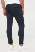 Штани Lindbergh чоловічі колір синій облягаюче (2561097)