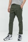 Штани Superdry чоловічі колір зелений фасон chinos (2815462)