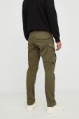 Штани G-Star Raw чоловічі колір зелений фасон cargo (2529116)