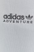 Спортивні штани adidas Originals Hyperturf Adventure колір сірий з аплікацією