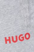Спортивні штани HUGO чоловічі колір сірий однотонні