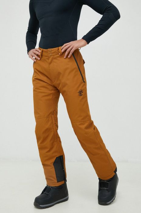 Штани Rip Curl Rocker колір коричневий