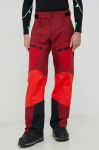 Штани Peak Performance Gravity GoreTex колір бордовий
